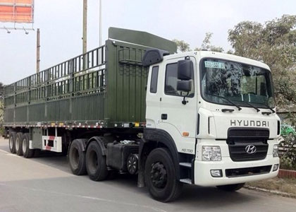 Vận tải hàng hóa bằng xe đầu kéo - Vận Tải Nhật Hồng - Công Ty TNHH Thương Mại Vận Tải Nhật Hồng